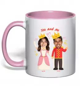 Чашка с цветной ручкой