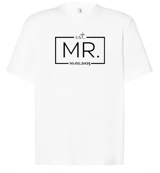 Футболка Оверсайз До річниці весілля Mr. Белый фото