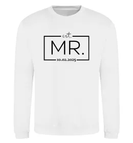 Свитшот До річниці весілля Mr. Белый фото
