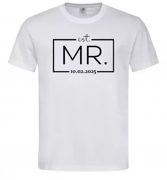 Мужская футболка До річниці весілля Mr. Белый фото