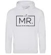 Чоловіча толстовка (худі) До річниці весілля Mr. Сірий меланж фото
