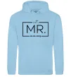 Чоловіча толстовка (худі) До річниці весілля Mr. Блакитний фото