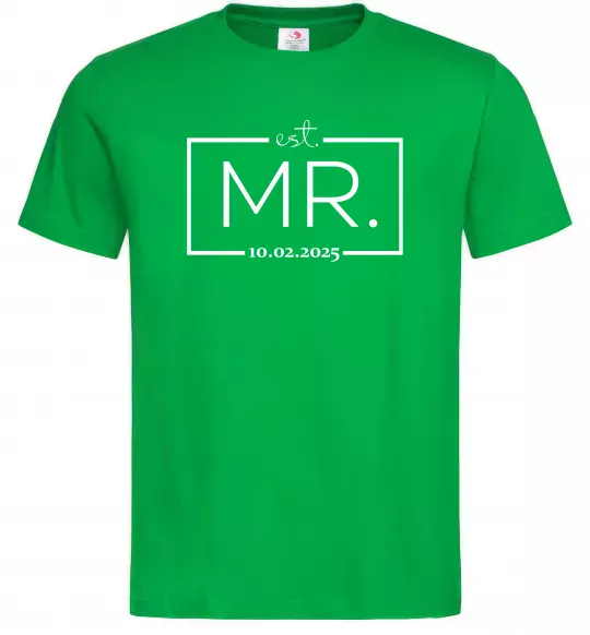 Мужская футболка До річниці весілля Mr. Зеленый фото