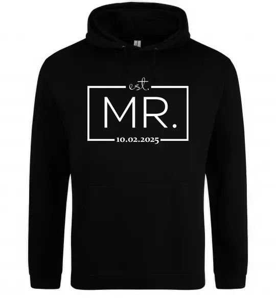 Чоловіча толстовка (худі) До річниці весілля Mr. Чорний фото