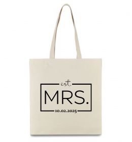 Еко-сумка До річниці весілля Mrs.