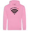 Чоловіча толстовка (худі) Don`t steal my WIFI Рожевий фото