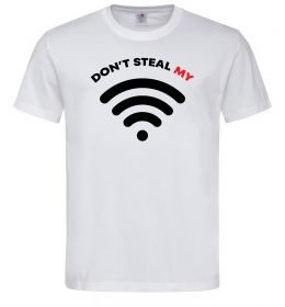 Мужская футболка Don`t steal my WIFI