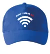 Кепка Don`t steal my WIFI Яскраво-синій фото