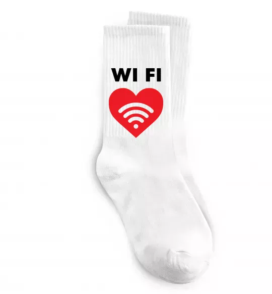 Носки WIFI pair Белый фото