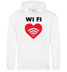 Женская толстовка (худи) WIFI pair