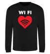 Свитшот WIFI pair Черный фото
