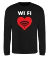 Свитшот WIFI pair Черный фото