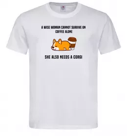 Чоловіча футболка Тривожна маса Білий фото