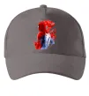 Кепка Spider man Серый фото