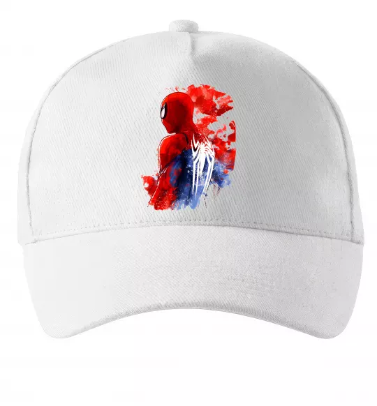 Кепка Spider man Білий фото