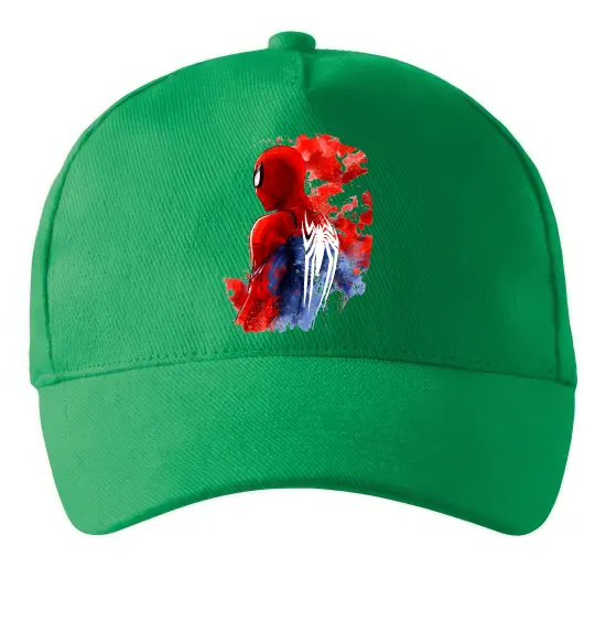 Кепка Spider man Зелений фото