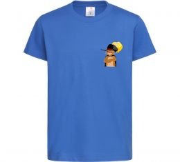 Детская футболка Кіт у чоботях ВИШИВКА