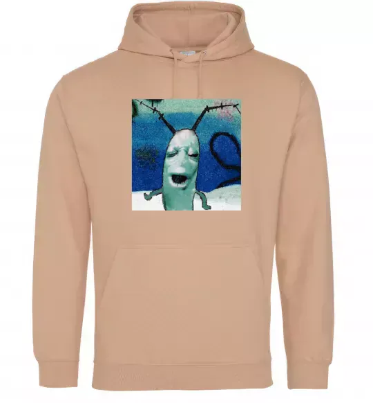 Жіноча толстовка (худі) Планктон Пісочний фото