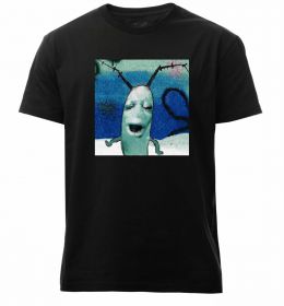 Мужская премиум футболка Планктон