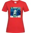 Жіноча футболка Планктон Червоний Жіноча футболка Планктон Червоний фото