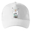 Кепка Гусак з ноутбуком Белый фото