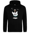 Чоловіча толстовка (худі) Гусак з ноутбуком Чорний Чоловіча толстовка (худі) Гусак з ноутбуком Чорний фото