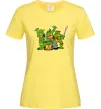 Жіноча футболка Черепашки-ніндзя Лимонний фото