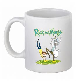 Чашка керамическая Рік та Морті портал