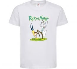 Детская футболка Рік та Морті портал