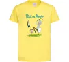 Дитяча футболка Рік та Морті портал Лимонний фото