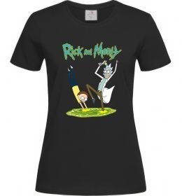 Жіноча футболка Рік та Морті портал
