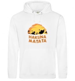 Чоловіча толстовка (худі) Hakuna matata logo