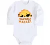 Дитячий бодік Hakuna matata logo Білий Дитячий бодік Hakuna matata logo Білий фото