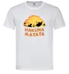 Мужская футболка Hakuna matata logo Белый Мужская футболка Hakuna matata logo Белый фото