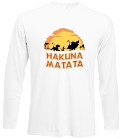 Лонгслив Hakuna matata logo Лонгслив Hakuna matata logo