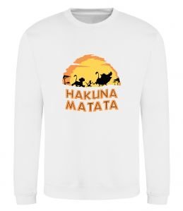 Свитшот Hakuna matata logo Свитшот Hakuna matata logo