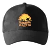 Кепка Hakuna matata logo Черный фото