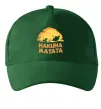 Кепка Hakuna matata logo Темно-зеленый фото