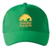 Кепка Hakuna matata logo Зеленый фото