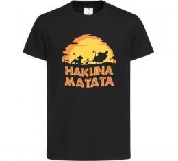 Дитяча футболка Hakuna matata logo