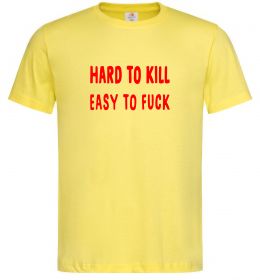Мужская футболка Hard to kill Мужская футболка Hard to kill