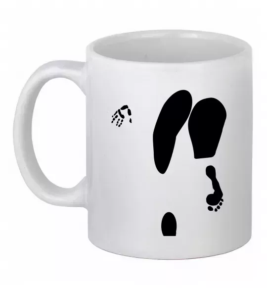 Чашка керамическая Popa Белый фото