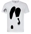 Мужская футболка Popa Белый фото