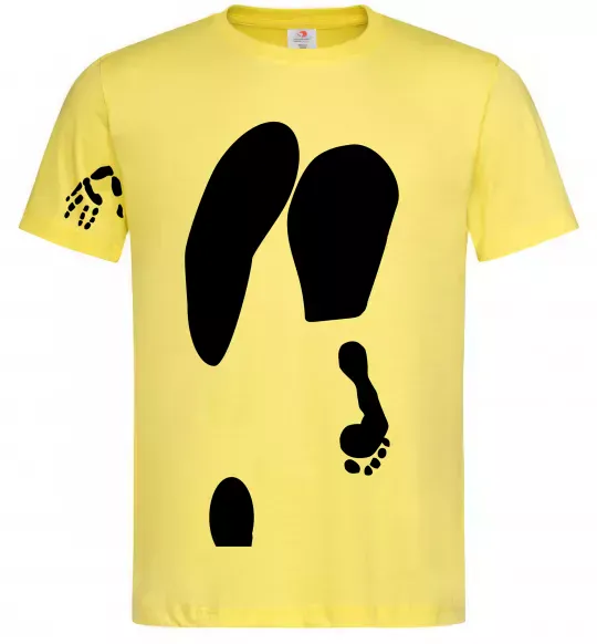 Мужская футболка Popa Лимонный фото