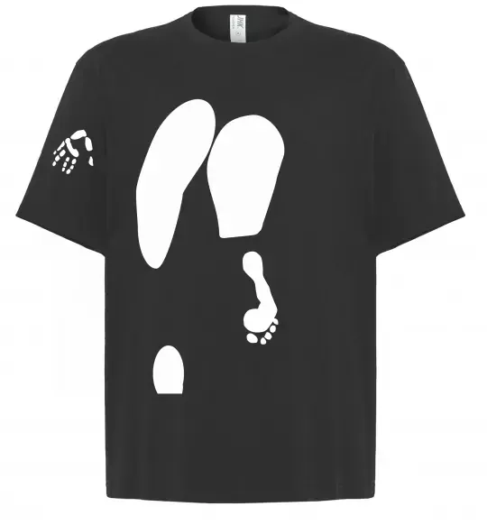 Футболка Оверсайз Popa Черный фото