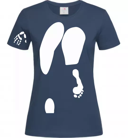 Женская футболка Popa Темно-синий фото