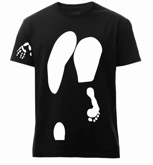 Мужская премиум футболка Popa Черный фото