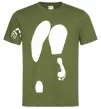 Мужская футболка Popa Оливковый фото