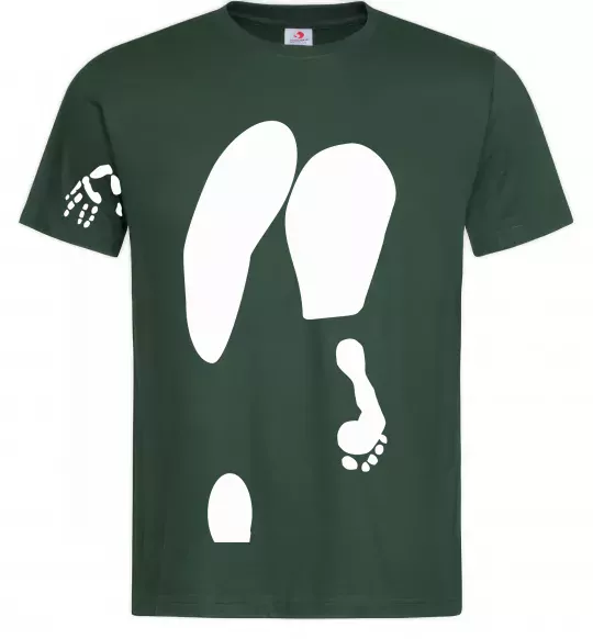 Мужская футболка Popa Темно-зеленый фото