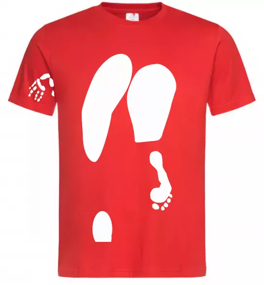 Мужская футболка Popa Красный фото